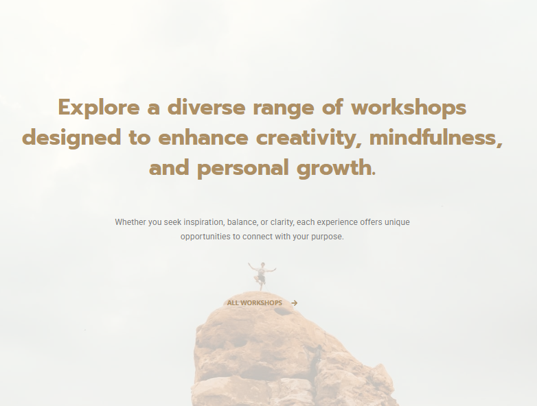 Site web de Majez créé par Beyondwords Project, dédié à la créativité et au bien-être