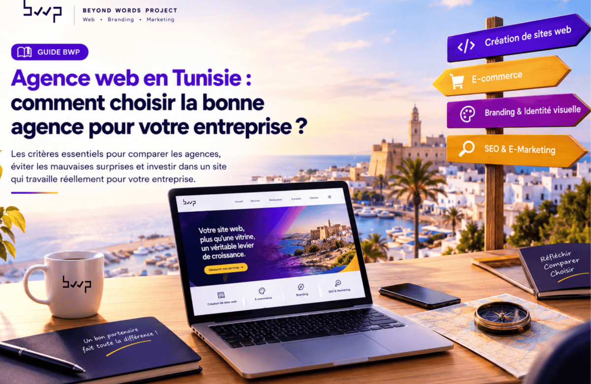 Agence web en Tunisie : comment choisir la bonne agence pour votre entreprise ?